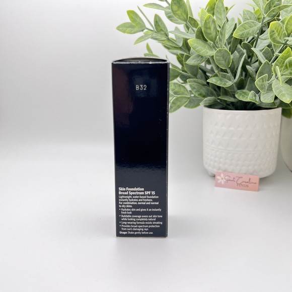 Bobbi Brown Skin Foundation Long-Wear Lightweight SPF15 Cool Ivory C-026 NEW - Picture 7 of 7